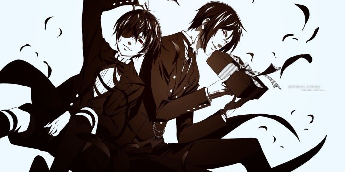 1920x1200 Kuroshitsuji, Black Butler, Michaelis Sebastian, Ciel Phantomhive 4K