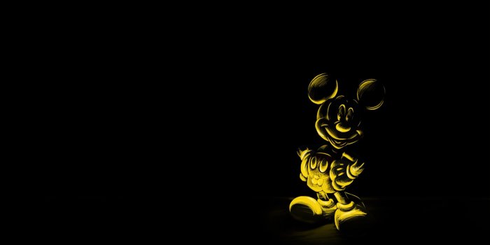 3000x1875 3388985 Cartoon, Black background, Character, Mickey mouse, Mouse