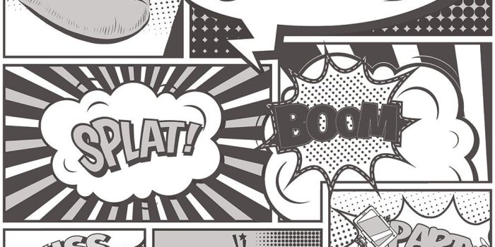1000x1000 Cartoon by Galerie - Black and White - Wallpaper - 5652