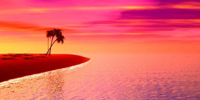 1024x768 42+] Pink Sunset Wallpaper on WallpaperSafari