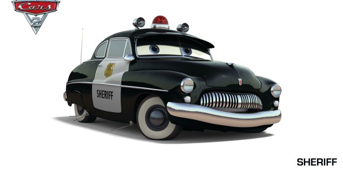 3840x2376 Disney Cars Sheriff B 3 R Hd Wallpaper