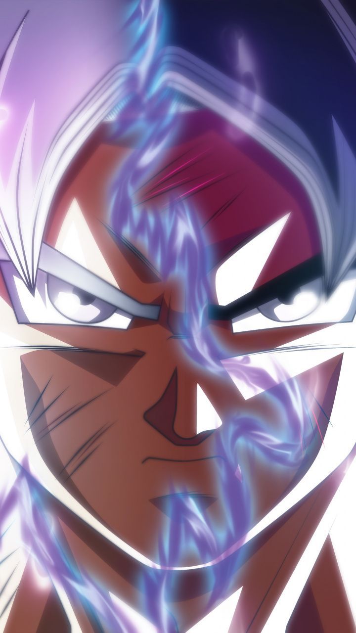 720x1280 Download 720x1280 wallpaper Goku, face-off, ultra instinct, dragon