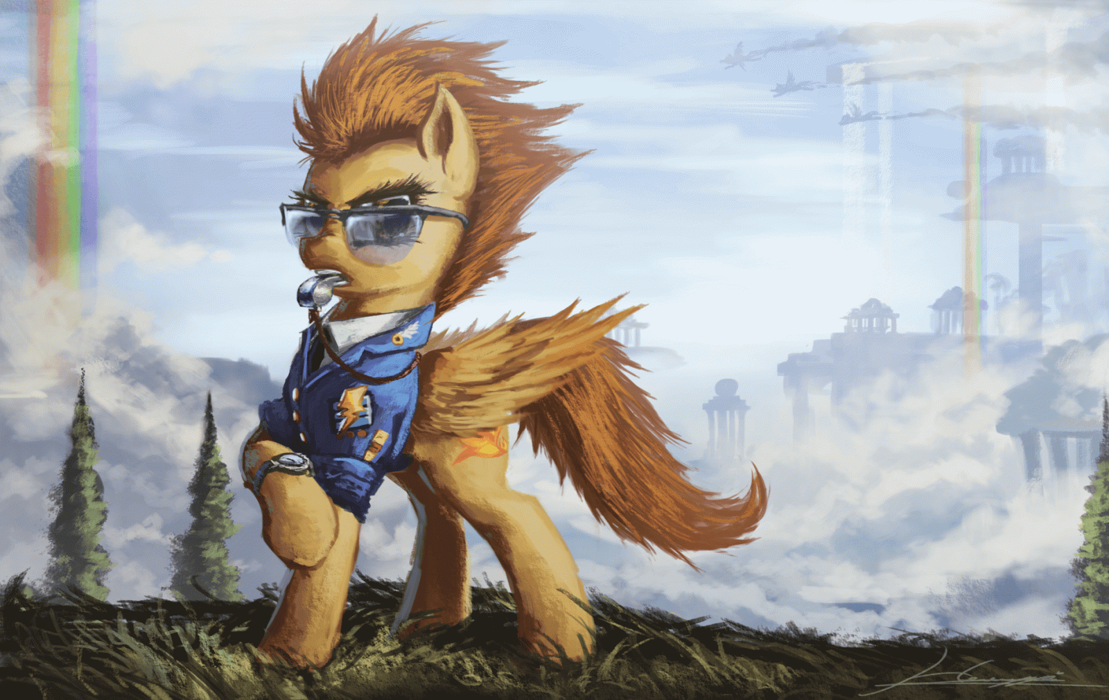 1900x1200 MLP - Spitfire by Huussii | My Little Pony | My Little Wallpaper