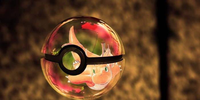 1920x1200 Free download wallpaper dragonite pokeball pokmon pokemon ball