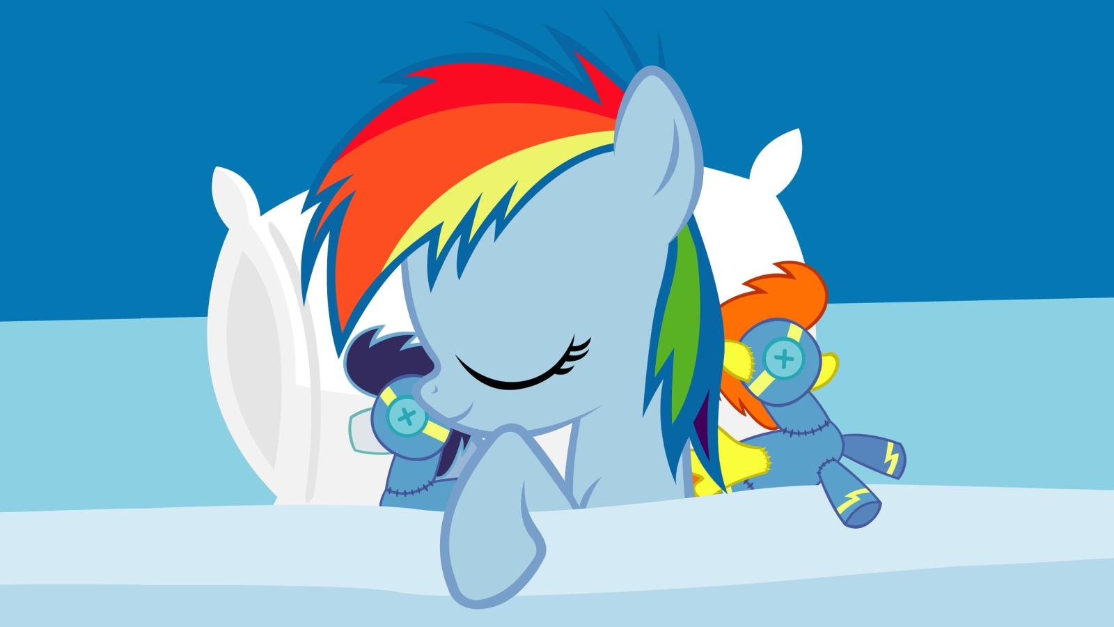 2560x1440 my little pony sleeping ponies rainbow dash my little pony