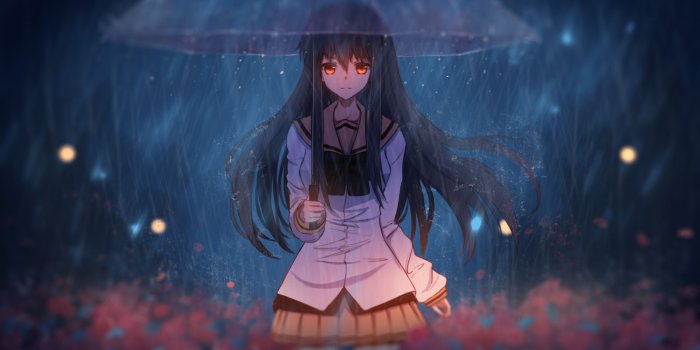 2560x1440 Anime Girl With Umbrella Art, HD Anime, 4k Wallpapers, Images