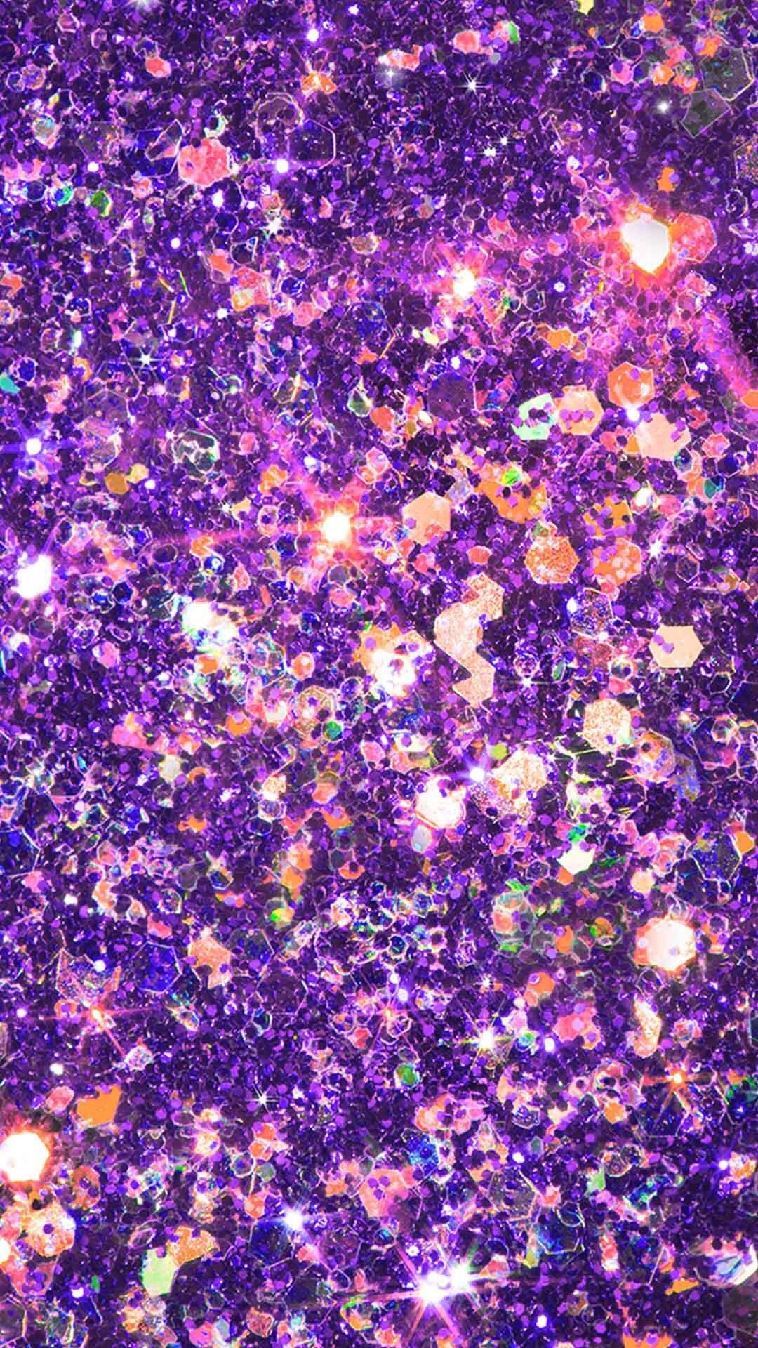 1080x1920 Temporary Decorline Holographic Silver Glitter Wallpaper Dl40703