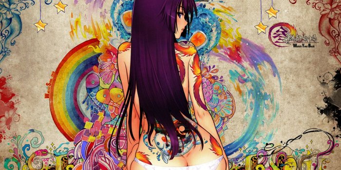 1600x866 Japanese Anime Art #373 Wallpapers and Free Stock Photos | Visual