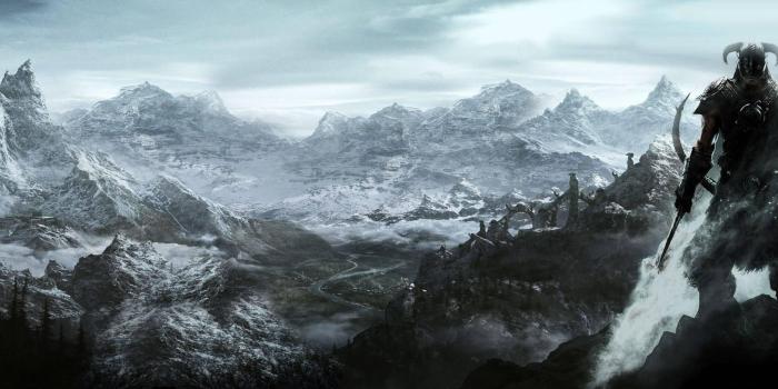 3840x1080 New Dual Monitor Wallpaper Skyrim | Wallpaper Collections