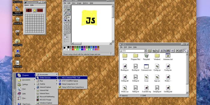 1200x800 Windows 95 is now an app you can download and install on macOS