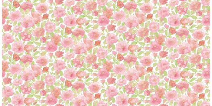 1000x1000 Elsie Pink Floral Wallpaper