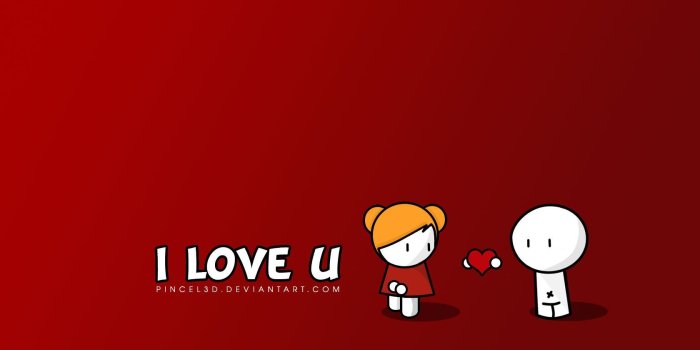 1680x1050 I Love My Boyfriend Wallpapers