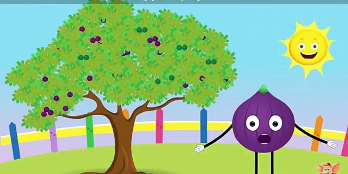 1920x1080 Fig Fruit Rhyme for Children, Fig Cartoon Fruits Song for Kids