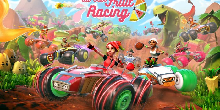 1920x1080 Racing among sweets. Wallpaper from All-Star Fruit Racing