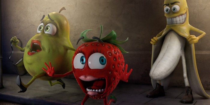 1680x1029 Funny Bad Fruit Phone/Tablet Wallpaper • GamePhD