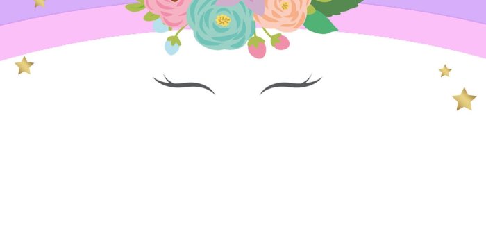 1500x2100 Unicorn Wallpaper Invitation | Invitation Templates (Free)