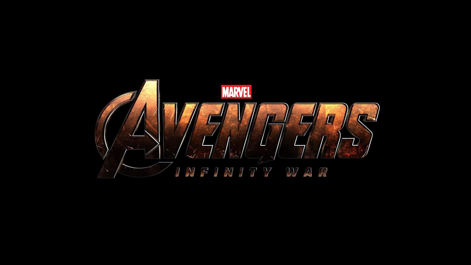 2560x1440 Wallpaper Avengers: Infinity War English Logo Emblem 2560x1440