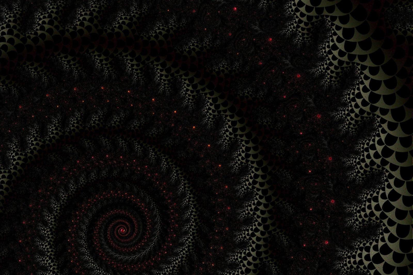 2160x1440 Download 2160x1440 Fractal, Illusion, Spiral, Infinity Wallpapers