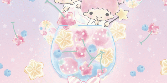 720x1232 双星仙子 （水果冰棒） – LINE主题 | LINE STORE | Twins | Little twin