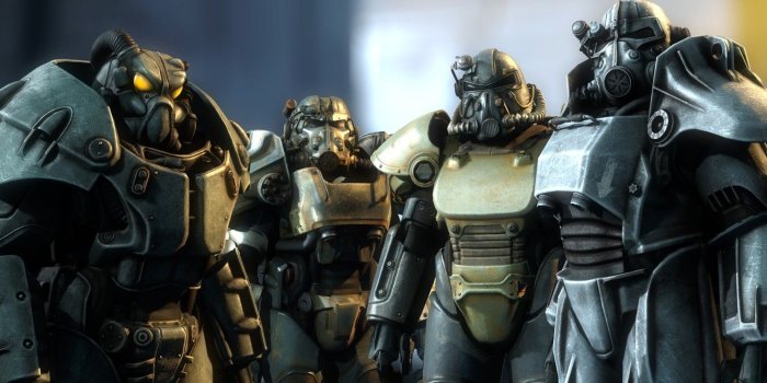 1332x850 Wallpaper rendering, fallout, wasteland, the brotherhood of steel