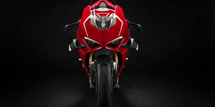 3840x2160 Motorcycle Ducati Panigale V4 R 4K 2019 front view wallpapers and