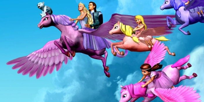 1024x768 Movies & T.V Shows images Barbie Magic Of The Pegusis HD wallpaper