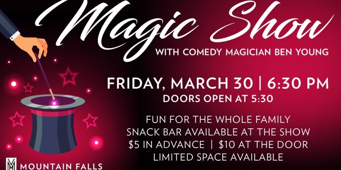 1920x1080 Magic Show with Ben Young - Mountain Falls Golf Club | Mountain