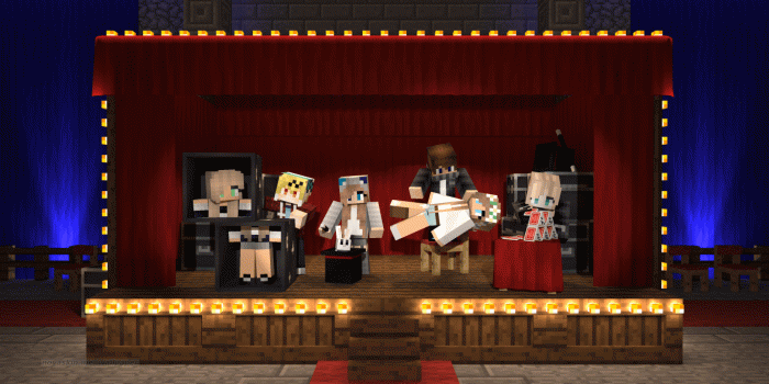 1366x768 Wulfie .3. on Minecraft Wallpapers | Minecraft wallpaper