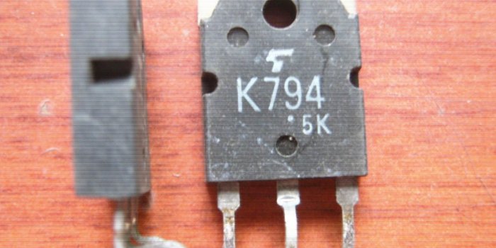 1600x1200 Original Used Field-Effect Transistor 2SK794 K794 MOSFET TO-247 TO-3P Test  Ok