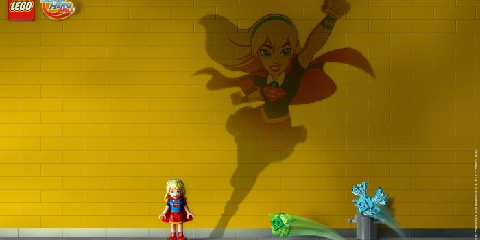 2560x1440 Supergirl™ Wallpaper - Wallpapers - LEGO® DC Super Hero Girls