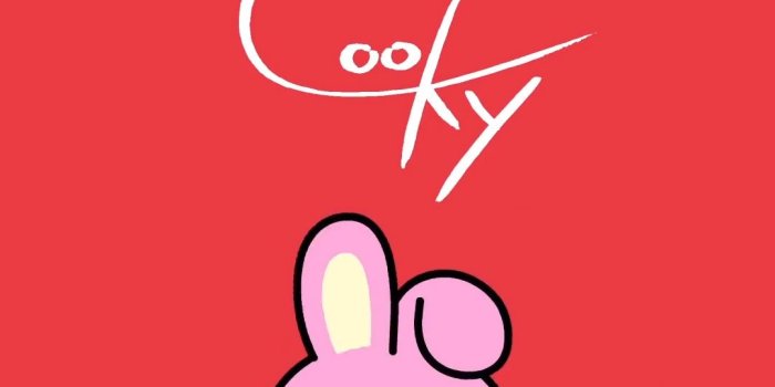 1080x1920 there are rabbits on the moon — BT21 : Cooky feat. Shooky ⇩