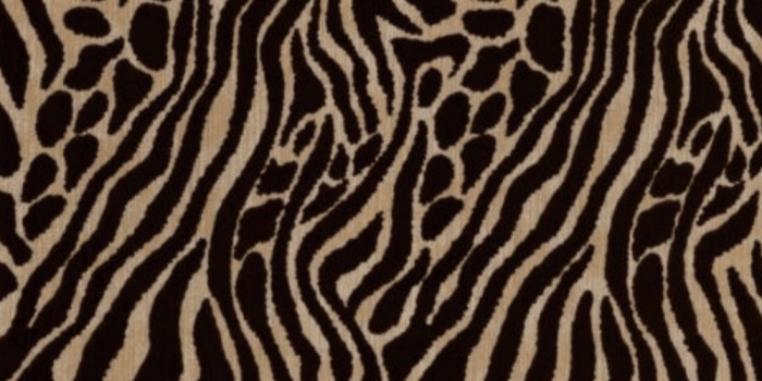 1000x1000 Julien Mcdonald Easy Tiger Flock Animal Black And Gold Wallpaper 31-173