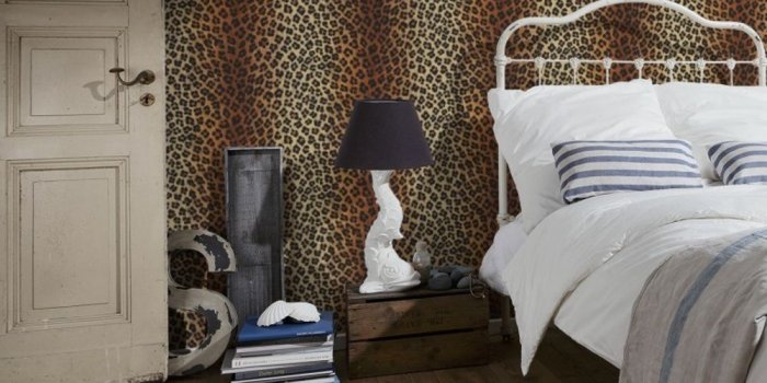 1000x1000 A.S. Creation AS Creation Leopard Print Pattern Faux Animal Fur Textured  Vinyl Wallpaper 663016