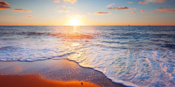 5120x2880 Wallpaper Beach, Sunrise, Morning, 5K, Nature, #3565