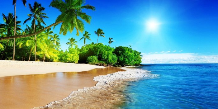 1920x1200 Beautiful Beach Wallpaper Wallpaper High Definition - Morning Full