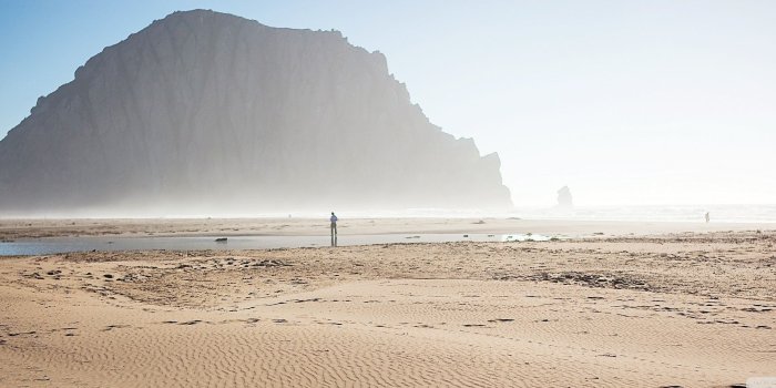 2560x960 Cold Morning On The Beach ❤ 4K HD Desktop Wallpaper for • Dual