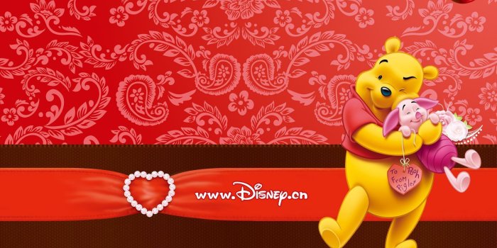 1680x1050 35+ Winnie the Pooh Valentine Wallpapers - Download at WallpaperBro