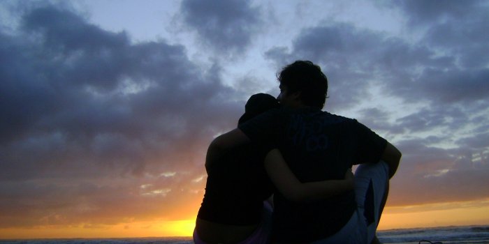 2048x1536 Beaches: Beach Praia Love Morning Casal Shadow Wallpaper Widescreen