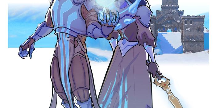 1736x1863 Ice King and Queen Fortnite Concept Art by Claudia Tomasi #4527