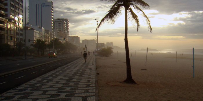 2048x2048 Morning in Rio de Janeiro iPad Wallpaper