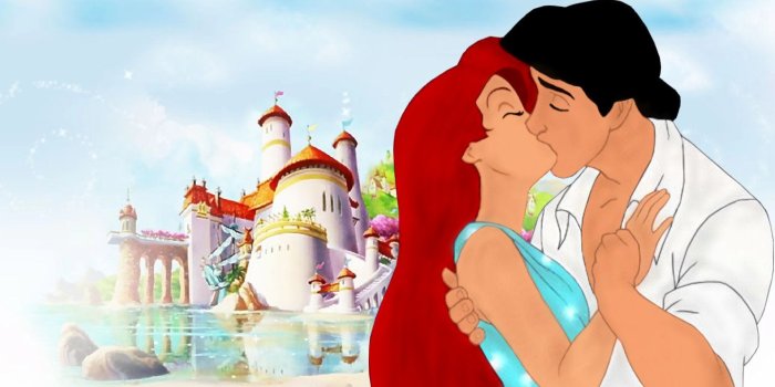 1440x900 Ariel & Eric - Disney Princess Valentine's Day Wallpaper (33589731