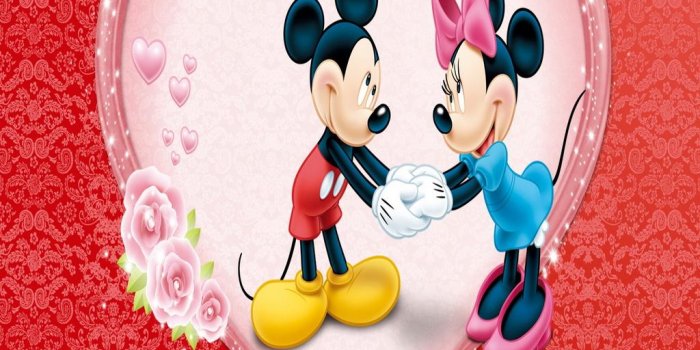 1024x1024 Mickey Mouse Valentine Wallpaper Group (51+)
