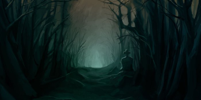 2880x1800 Download 2880x1800 Dark Forest, Creepy, Grave, Path, Scary, Trees