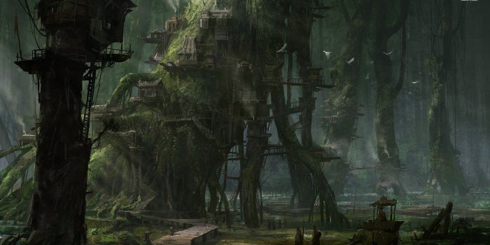 1920x1080 Creepy Forest Wallpaper (37+) - HD Nice Wallpapers