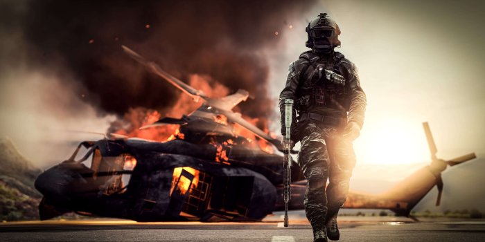 3840x2160 Battlefield 4 Soldier Helicopter UHD 4K Wallpaper | Pixelz