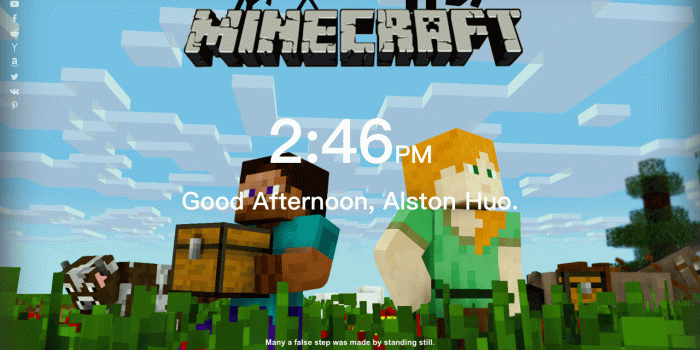 1280x800 Minecraft Hd Wallpaper New Tab Themeby Alston Huo - Ảnh Minecraft 3d