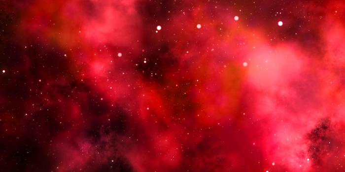 2560x1080 Download wallpaper 2560x1080 galaxy, space, red, shine, universe