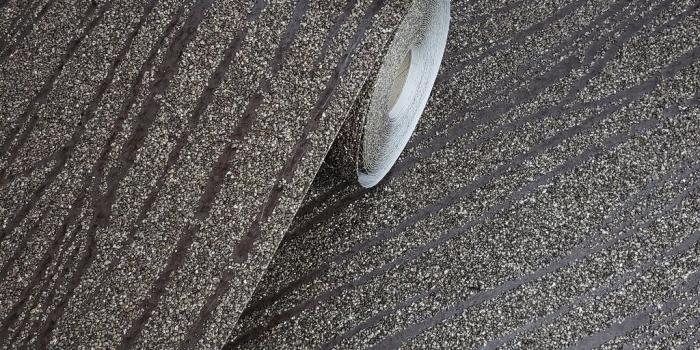 1024x1024 Z204 Mica chip stones Brown Modern Natural Wallpaper Vermiculite Lines
