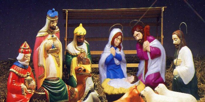 1024x768 Christmas Nativity Scene Set Up (#1444500) - HD Wallpaper Download