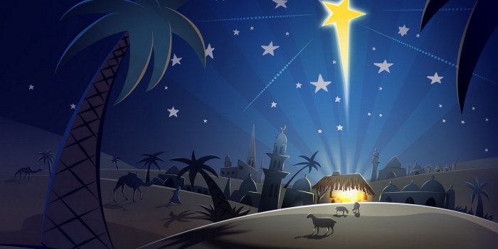 1680x1050 Christmas nativity scene wallpaper - SF Wallpaper